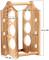 NEX™ 16" Rustic Countertop 6-Bottle Wood Wine Rack